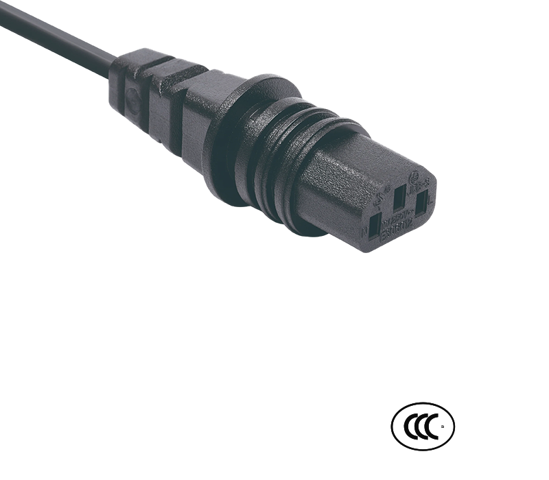 Conector JCB-3 IEC, toma hembra C13, compatible con los estándares chinos