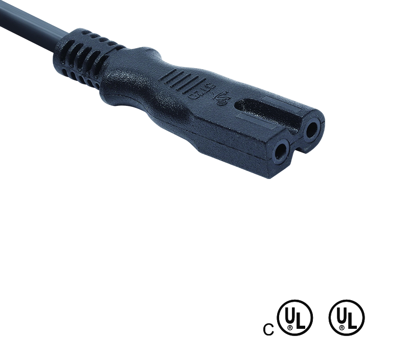 Zócalo hembra C7 del conector IEC ST2D según los estándares de EE. UU