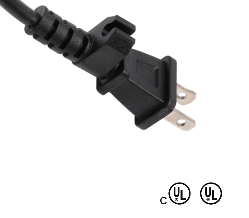 Enchufe estándar americano de dos clavijas JT-2K 15A 125V con abrazadera de alambre