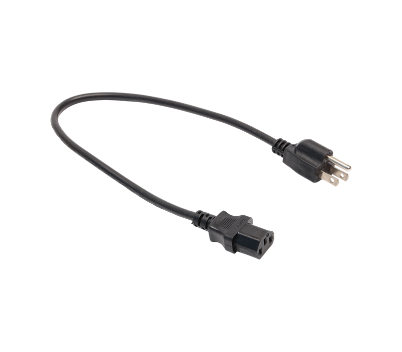 Enchufe japonés de tres clavijas J3-7B/12B/15B+JT-ST3 de 15 A y 125 V con conector IEC C13