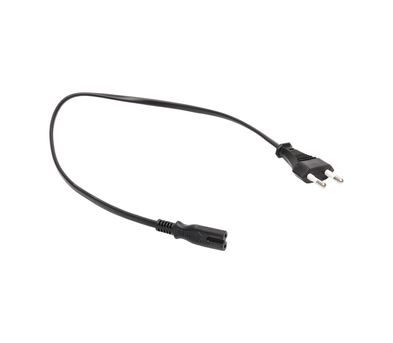 Enchufe coreano de 2 pines K2-3+ST2/FY-ST2 de 2,5 A y 250 V con conector IEC C7