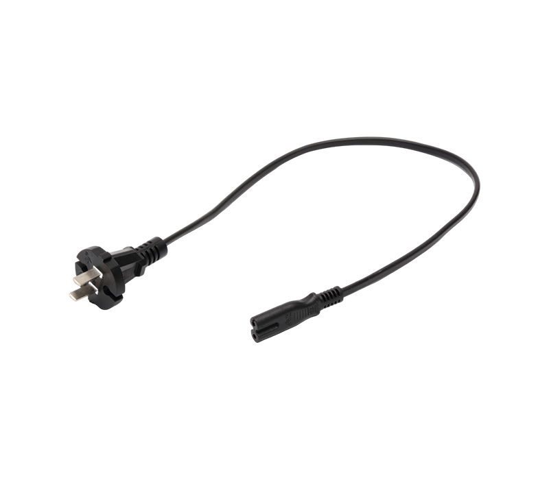 Enchufe de herramienta de dos clavijas estándar de China C2-10B+ST2/FY-ST2 10A de 250 V para conector IEC C7