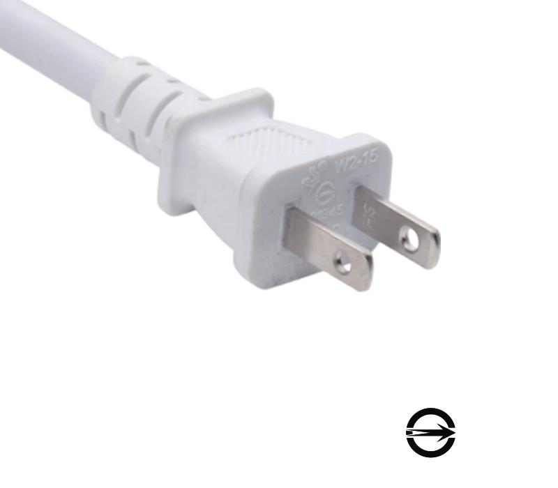 Enchufe estándar Taiwán de dos clavijas W2-15 15A 125V