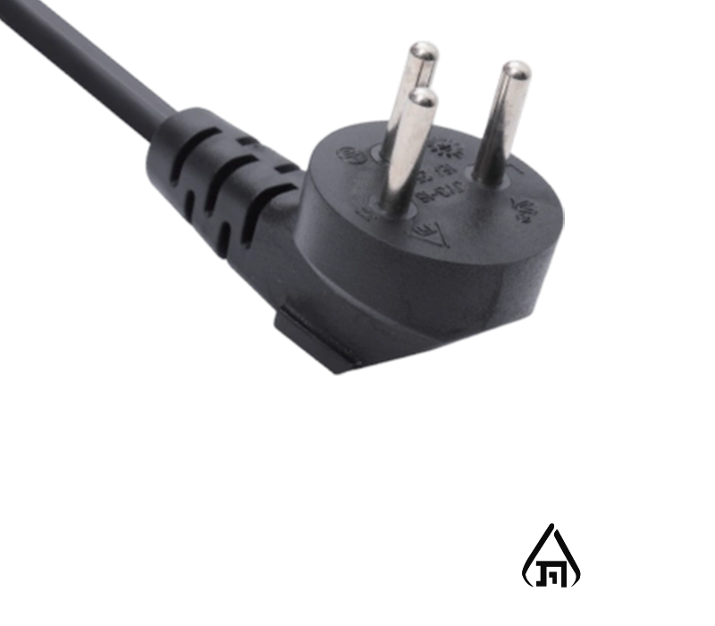 JY3-16 16A 250V Tree-Pin Israel Codo de 90 grados