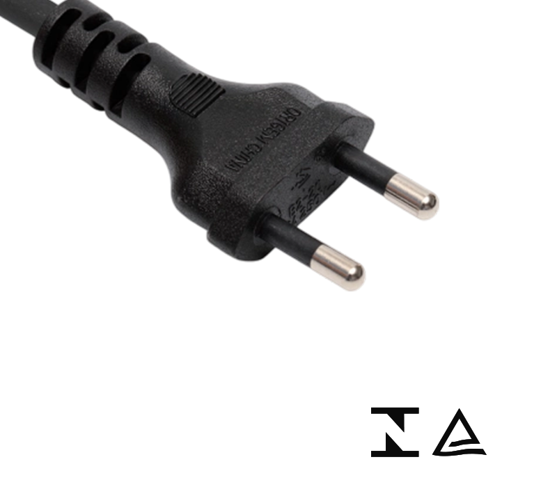 Enchufe brasileño de dos clavijas B2-20 20A 250V