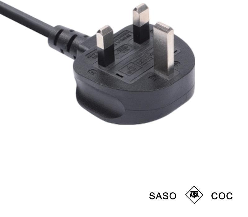 Enchufe británico de tres clavijas con fusible FY006A 13A de 250 V