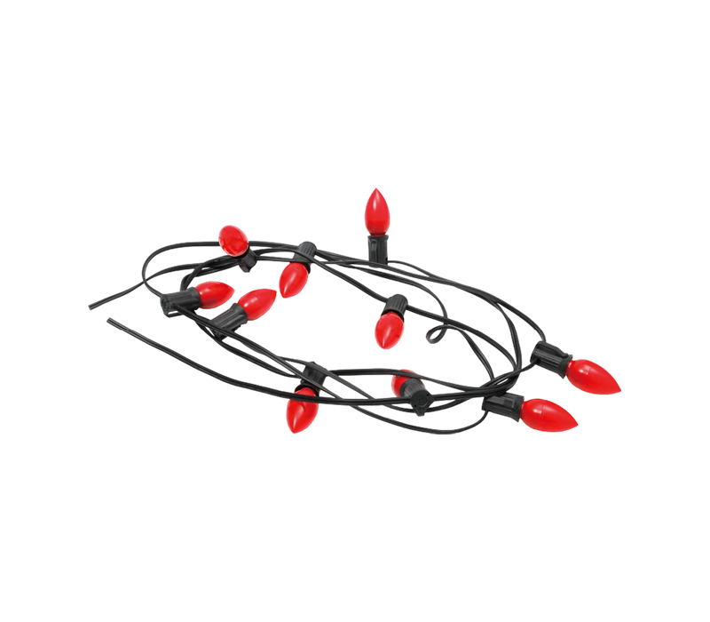 Luces de cadena navideñas LED impermeables para exteriores, 24 V, 15 m, 25 bombillas, aplicación de cambio de color Bluetooth