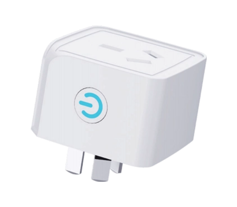 Tira de alimentación cúbica enchufable AU09 con 1 toma de corriente e interruptor de estilo australiano