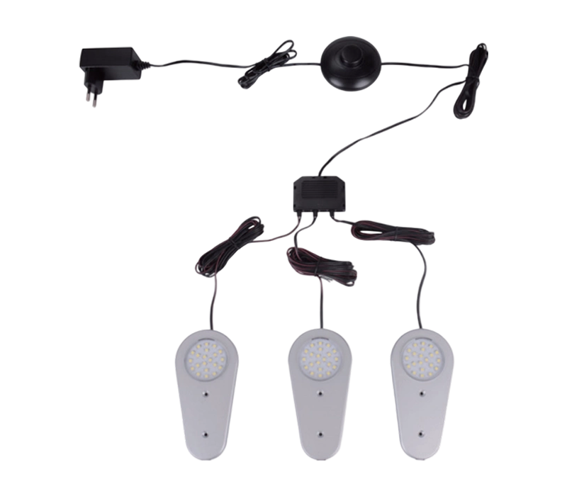 Luces de acabado para gabinetes CLS-11 con carcasa de plástico ABS