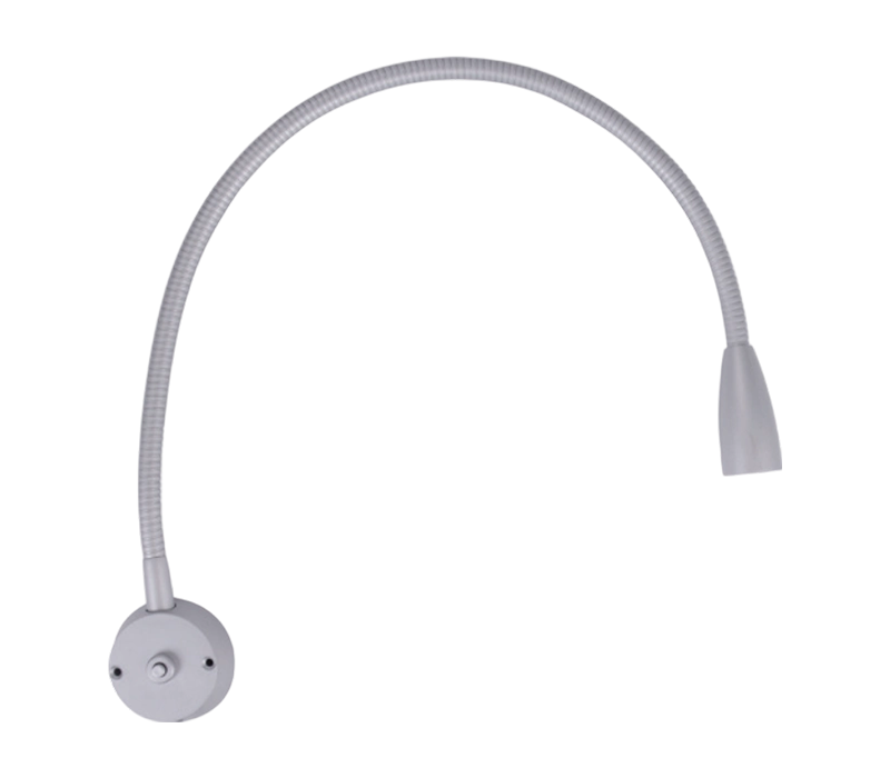 BL-05 Lámpara de noche de 3,4 V, 350 mA y 1 W, tubo flexible, diámetro 10 mm